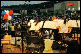 American Festival Orchestra - outdoor concert for 5000 attendees
