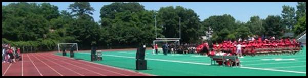 Graduation sound system - Kennedy football stadium