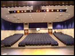  Seymour High School Auditorium - refurbished with new lights, sound and acoustical treatment